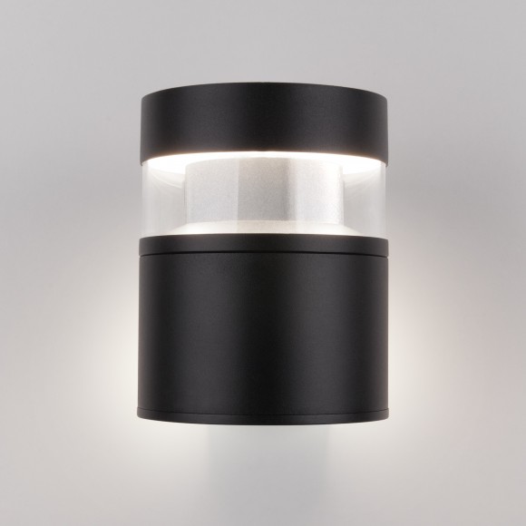 Уличный настенный светодиодный светильник Черный 1530 TECHNO LED Elektrostandard