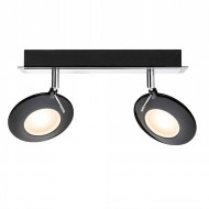 60248 Св-к Balken 2x3W Schwarz Chrom 60248 Св-к Balken 2x3W Schwarz Chrom
