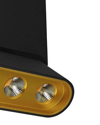 Светодиодный спот Lumien Hall Фергус 8005/3CM-BK-GD Светодиодный спот Lumien Hall Фергус 8005/3CM-BK-GD