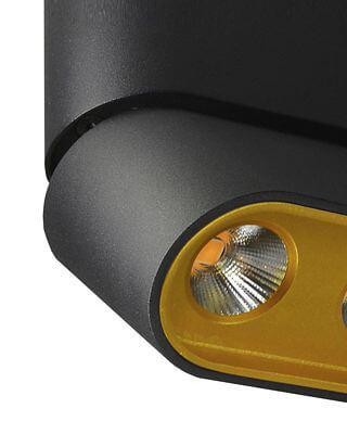 Светодиодный спот Lumien Hall Фергус 8005/3CM-BK-GD Светодиодный спот Lumien Hall Фергус 8005/3CM-BK-GD