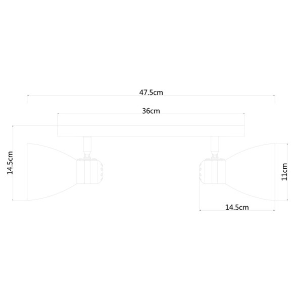 Спот Mercoled a5049ap-2wh Arte Lamp