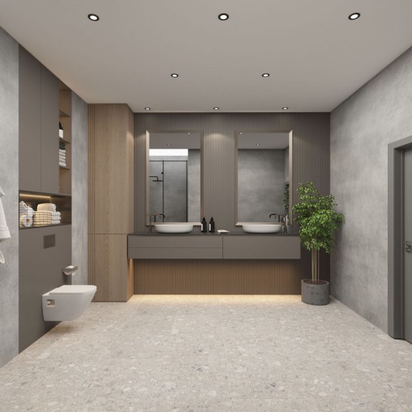 Влагозащищенный светильник Denkirs DK3101-BK