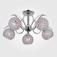 Потолочная люстра 7777/5 хром Потолочная люстра 7777/5 хром