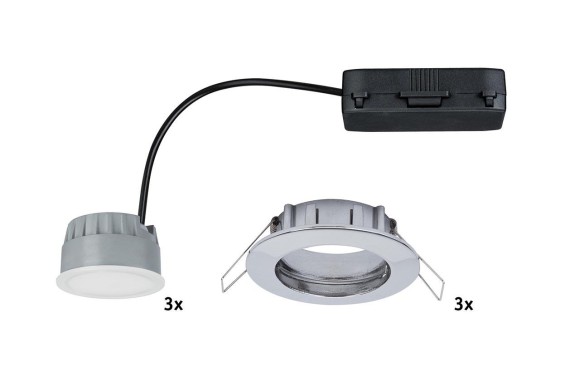 92829 Светильник Coin dim sat Ø LED 3x6,8 2700, хром 92829 Светильник Coin dim sat Ø LED 3x6,8 2700, хром