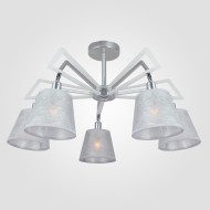 Потолочная люстра с поворотными рожками 60082/5 хром Потолочная люстра с поворотными рожками 60082/5 хром