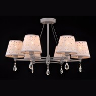 Подвесная люстра Natali Kovaltseva lisbon 81054-6c stain gray