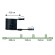 Светильник встраиваемый уличный Paulmann Plug & Shine Sting 3х6Вт(270лм) 3000K IP67 LED 24В 93696