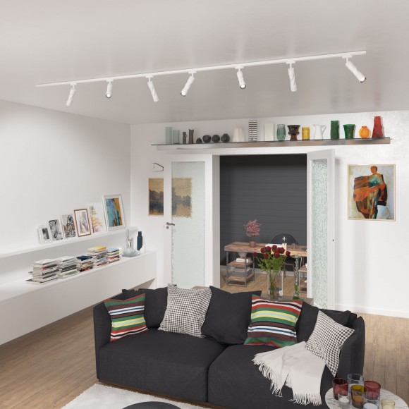 Трековый светодиодный светильник для однофазного шинопровода Royal Белый 12W 4200K LTB29 Elektrostandard