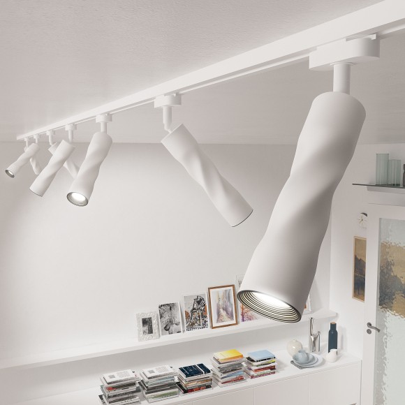 Трековый светодиодный светильник для однофазного шинопровода Royal Белый 12W 4200K LTB29 Elektrostandard