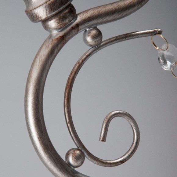 Классическая настольная лампа 01022/1 серебро Классическая настольная лампа 01022/1 серебро