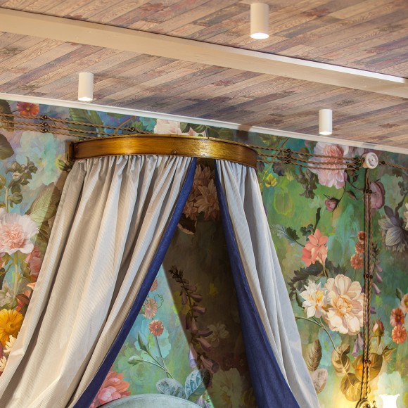 Накладной потолочный светильник 1081 (5255) GU10 WH белый Elektrostandard