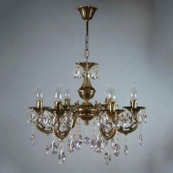 Подвесная люстра Ambiente Aria 8818/6 PB Tear drop Подвесная люстра Ambiente Aria 8818/6 PB Tear drop