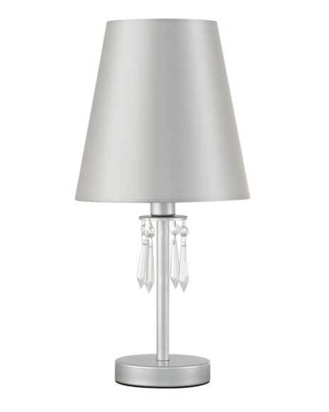 Настольная лампа RENATA LG1 SILVER Crystal Lux