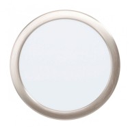 99139 Светодиод. встраив. светильник FUEVA 5, 16,5W (LED), Ø216, ET26, 1800lm, 3000K, сталь, никель