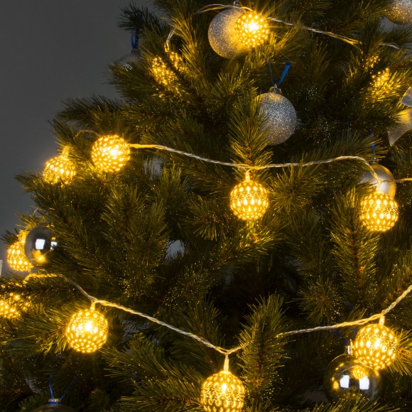 Гирлянда нить  золото/теплый белый с эффектом мерцания 2,8м IP20 400-003 золото/теплый белый с эффектом мерцания