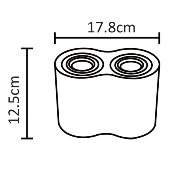 Светильник потолочный Falcon a5644pl-2bk Arte Lamp