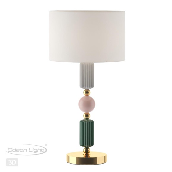 4861/1T CLASSIC ODL_EX21 золото/раноцветн./керамика/абажур Настольная лампа E27 1*60W CANDY 4861/1T CLASSIC ODL_EX21 золото/раноцветн./керамика/абажур Настольная лампа E27 1*60W CANDY