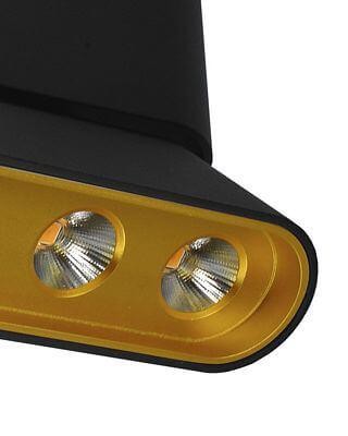 Светодиодный спот Lumien Hall Фергус 8005/3CS-BK-GD Светодиодный спот Lumien Hall Фергус 8005/3CS-BK-GD