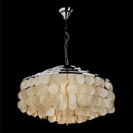 Люстра с перламутром 3535/6 хром / перламутр Люстра с перламутром 3535/6 хром / перламутр
