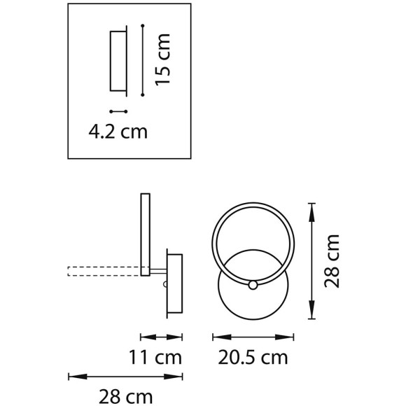 Бра Lightstar Breve 749614 Бра Lightstar Breve 749614