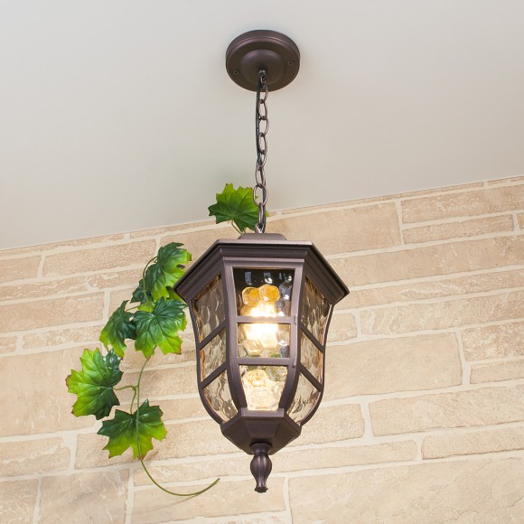 Dorado H кофейное золото уличный подвесной светильник IP44 GL 1013H Elektrostandard