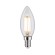 Лампа филаментная Paulmann Свеча 6.5Вт Е14 230В Прозрачный Теплый белый 28643