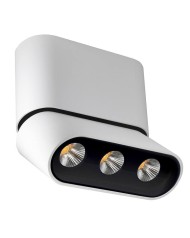 Светодиодный спот Lumien Hall Фергус 8005/3CS-WT-BK Светодиодный спот Lumien Hall Фергус 8005/3CS-WT-BK