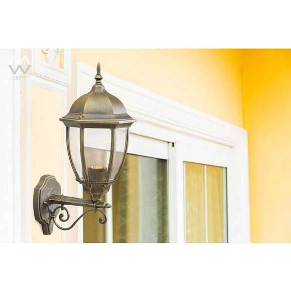 Уличный настенный светильник MW-Light Фабур 804020101 Уличный настенный светильник MW-Light Фабур 804020101