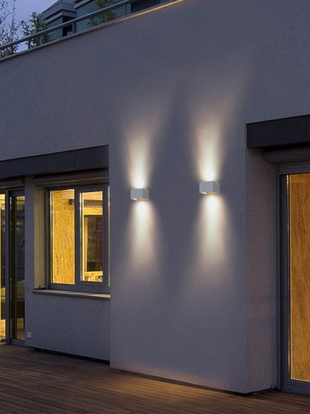 Архитектурный светодиодный светильник белый ELVAN GW-9008-7W-4000K-Tp