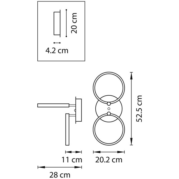 Бра Lightstar Breve 749622