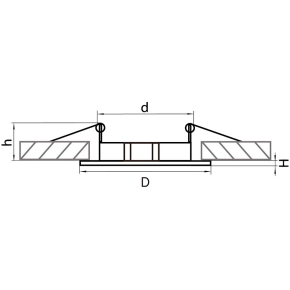 Светильник точечный встраиваемый декоративный Lightstar Lega 11 011040