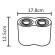Светильник потолочный Falcon a5644pl-2wh Arte Lamp
