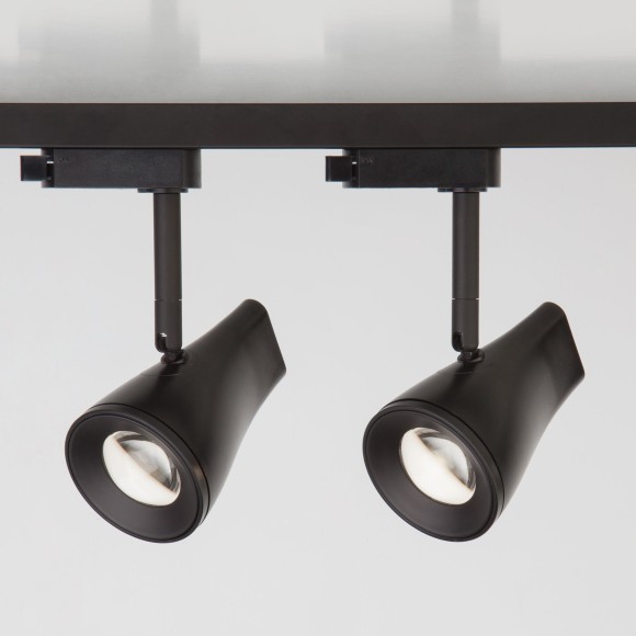 Трековый светодиодный светильник для однофазного шинопровода Hardi Черный 9W 4200K LTB18 Elektrostandard Трековый светодиодный светильник для однофазного шинопровода Hardi Черный 9W 4200K LTB18 Elektrostandard