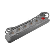 Cетевой фильтр (UL-00001755) Uniel 5гн х 3м с/з Lux S-GSL5-3 Grey Cетевой фильтр (UL-00001755) Uniel 5гн х 3м с/з Lux S-GSL5-3 Grey