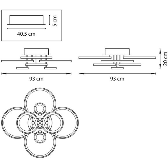Люстра Breve 749092 Lightstar