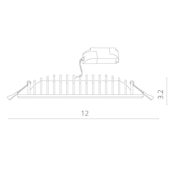 Точечный светильник Sirio a7203pl-2wh Arte Lamp