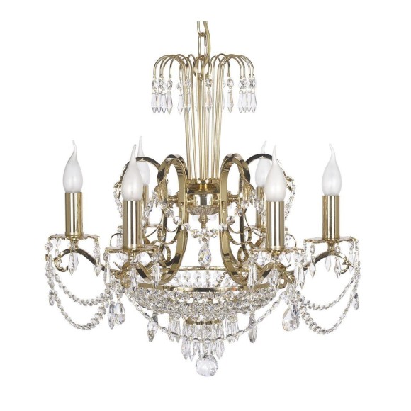 Подвесная люстра Dio DArte Elite Alessandria E 1.1.6.600 G Подвесная люстра Dio DArte Elite Alessandria E 1.1.6.600 G