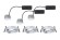 92833 Prem EBL Coin dim sat Ø LED 3x5,8 schw A
