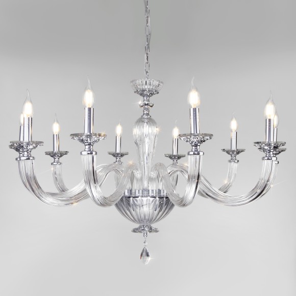 Классическая хрустальная люстра 318/10 Strotskis Классическая хрустальная люстра 318/10 Strotskis