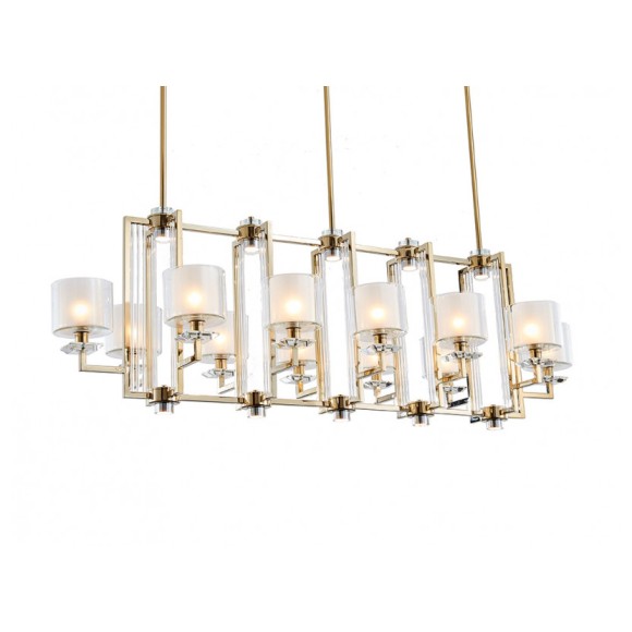 Люстра на штанге Newport 4408+4/S gold