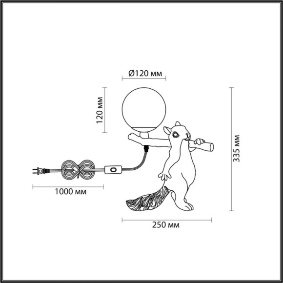 Детская настольная лампа LUMION 6522/1T Детская настольная лампа LUMION 6522/1T