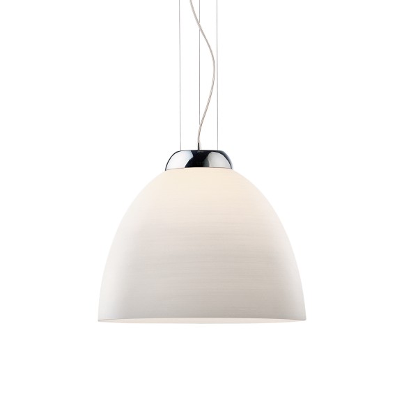 Подвесной светильник Ideal Lux Tolomeo SP1 D40 макс. 100Вт Е27 IP20 230В Белый Стекло 001814