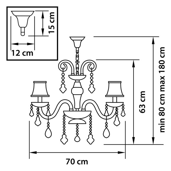 lightstar 715087 Чертёж lightstar 715087 Чертёж