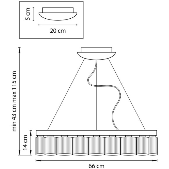 Люстра подвесная Lightstar Nibbler 812186 Люстра подвесная Lightstar Nibbler 812186