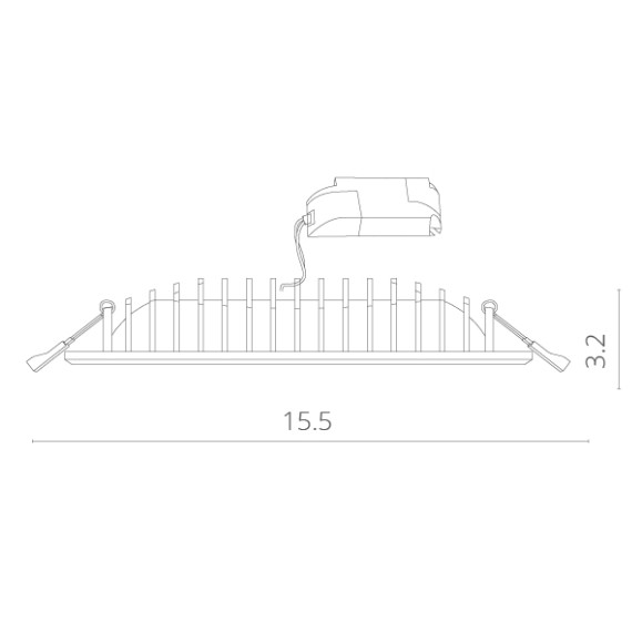 Точечный светильник Sirio a7205pl-2wh Arte Lamp