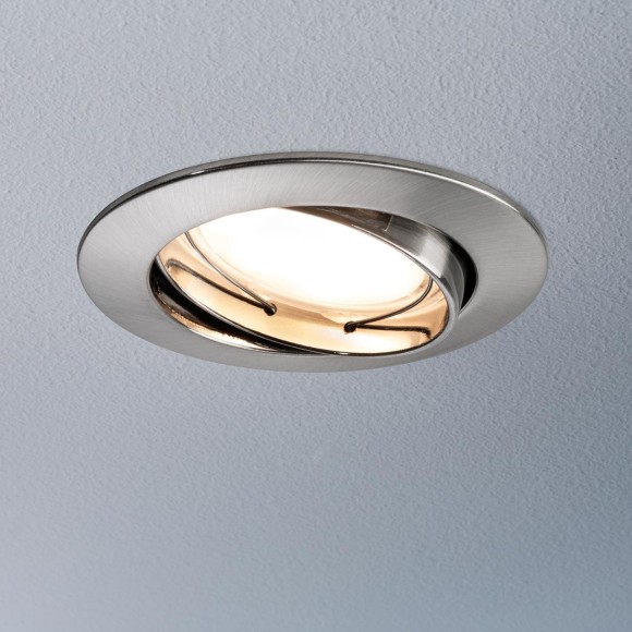 93980 EBL Set Coin LED rund schw 3x6,8W Eis-g