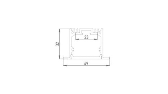 Профиль DesignLed LE.4932-R Профиль DesignLed LE.4932-R