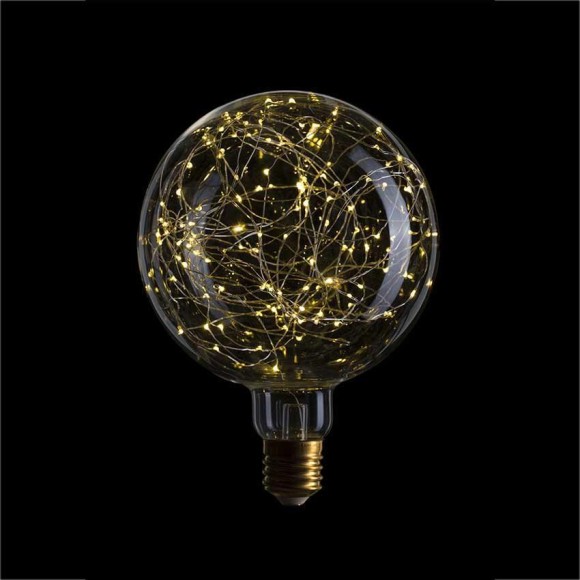 Лампа светодиодная филаментная E40 4,5W 2600K прозрачная 057-035