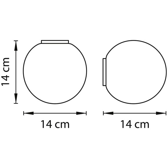 Плафон потолочный Lightstar Globo 803010 Плафон потолочный Lightstar Globo 803010