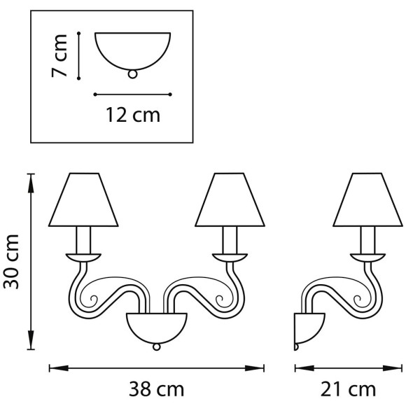 Бра Lightstar Esedra 782620